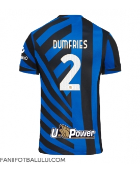 Inter Milan Denzel Dumfries #2 Tricou Fotbal Replică 2024-25 Barbati Acasa